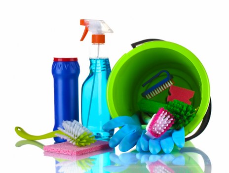 Kitchen surfaces cleaned during domestic cleaning in Dulwich