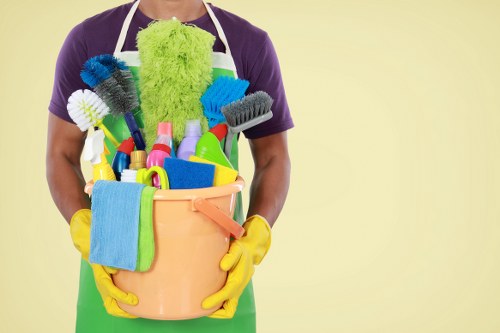 Professional office cleaning in Dulwich reception area