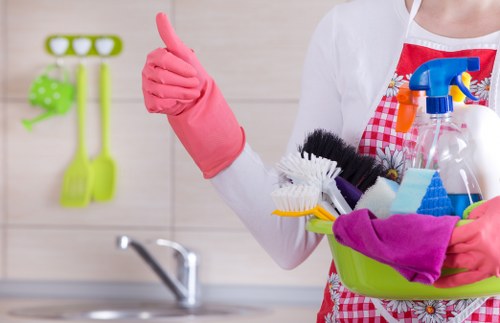 Detailed cleaning after construction in a Dulwich home