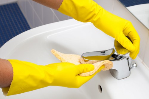 Final secure checkout confirmation for Dulwich Carpetcleaning